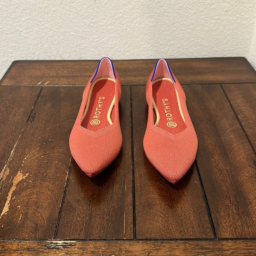 Rothy’s The Point- Retired color looks like brick color